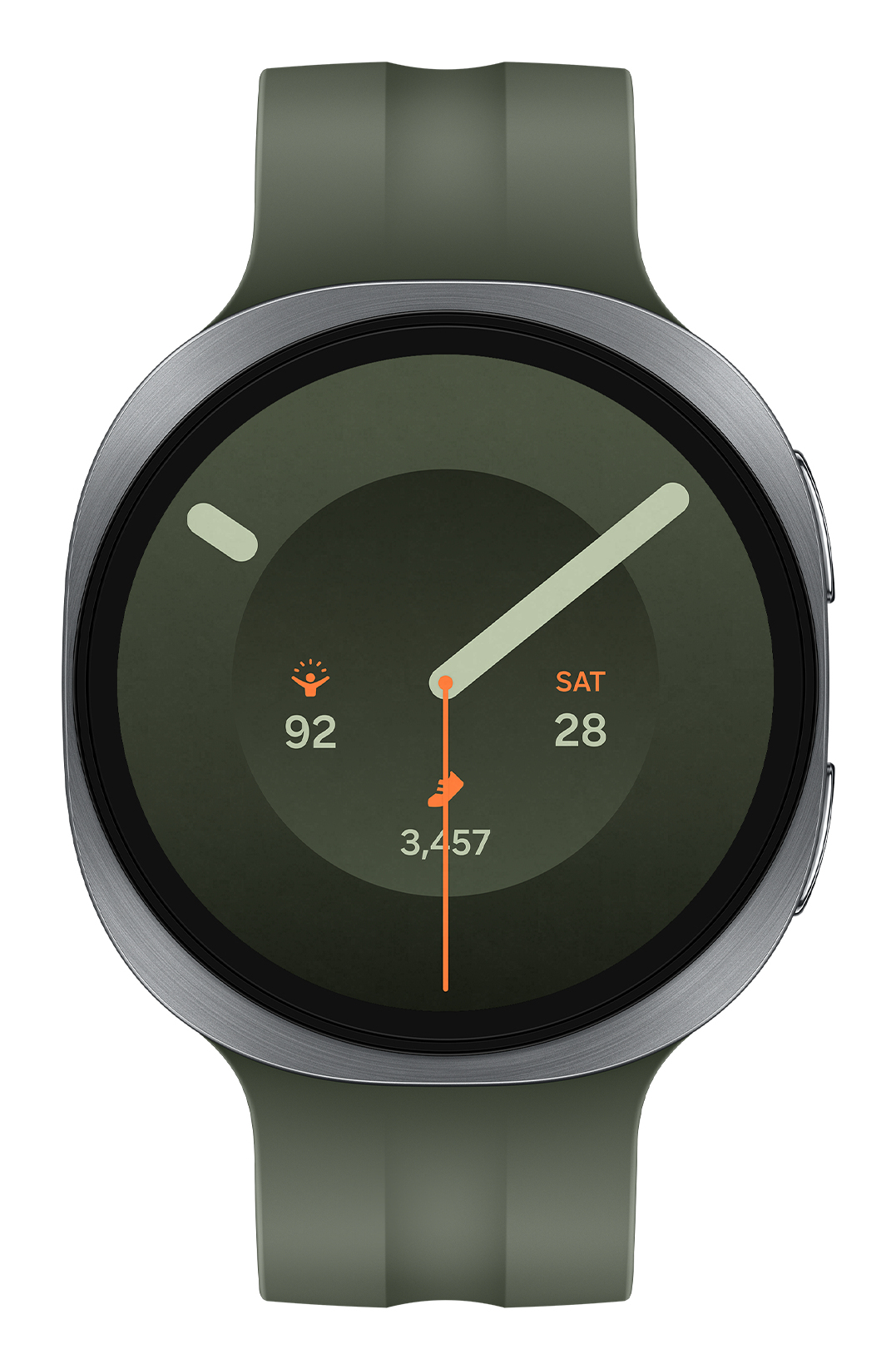 Samsung Galaxy Watch9 3,81 cm (1.5") AMOLED 44 mm Digitaal 480 x 480 Pixels Touchscreen Zilver Wifi GPS - Afbeelding 3