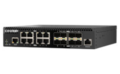 QNAP QSW-M3216R-8S8T netwerk-switch Managed L2/L3 10G Ethernet (100/1000/10000) 1U Zwart - Afbeelding 5