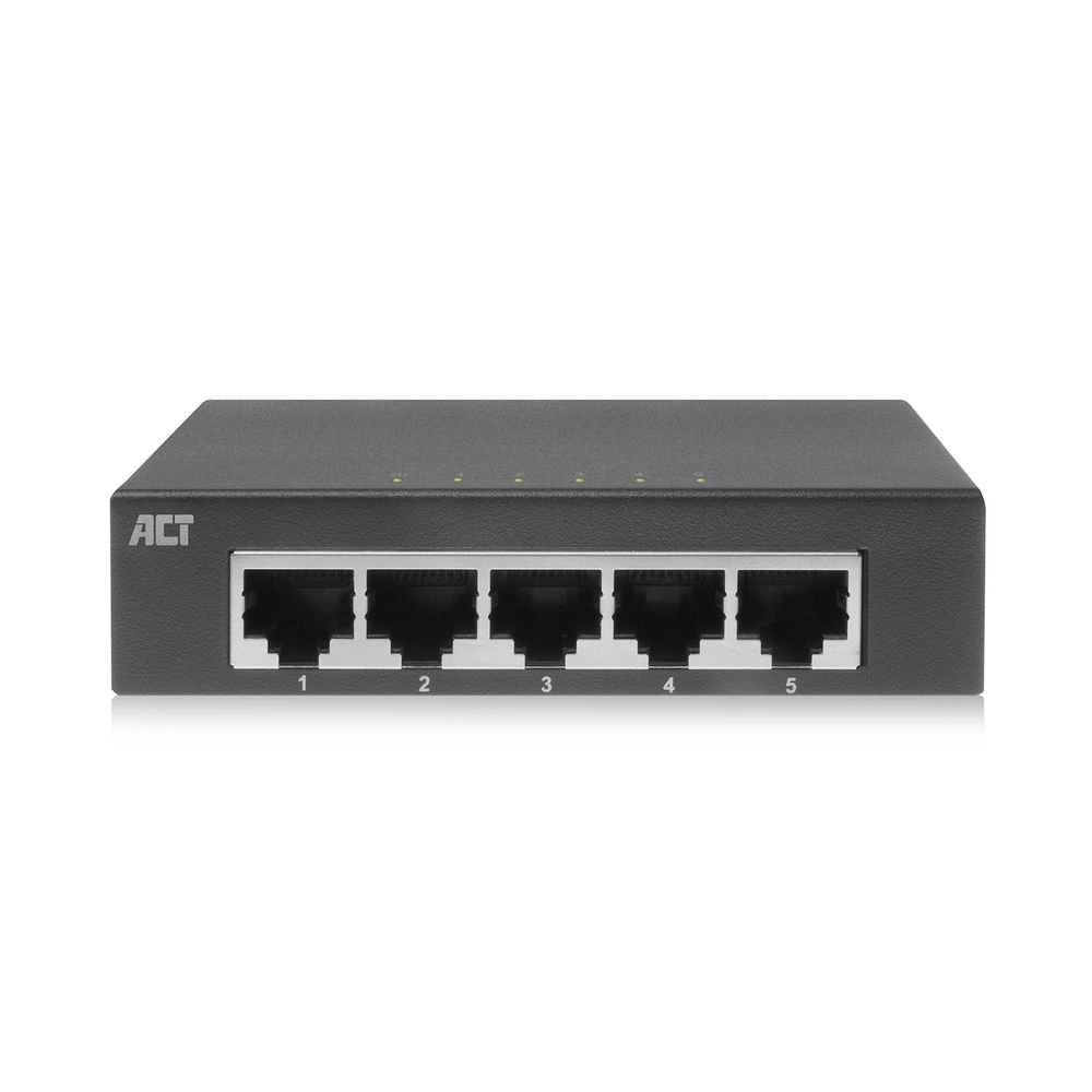 ACT 5-Poorts Gigabit Ethernet Switch - Afbeelding 2