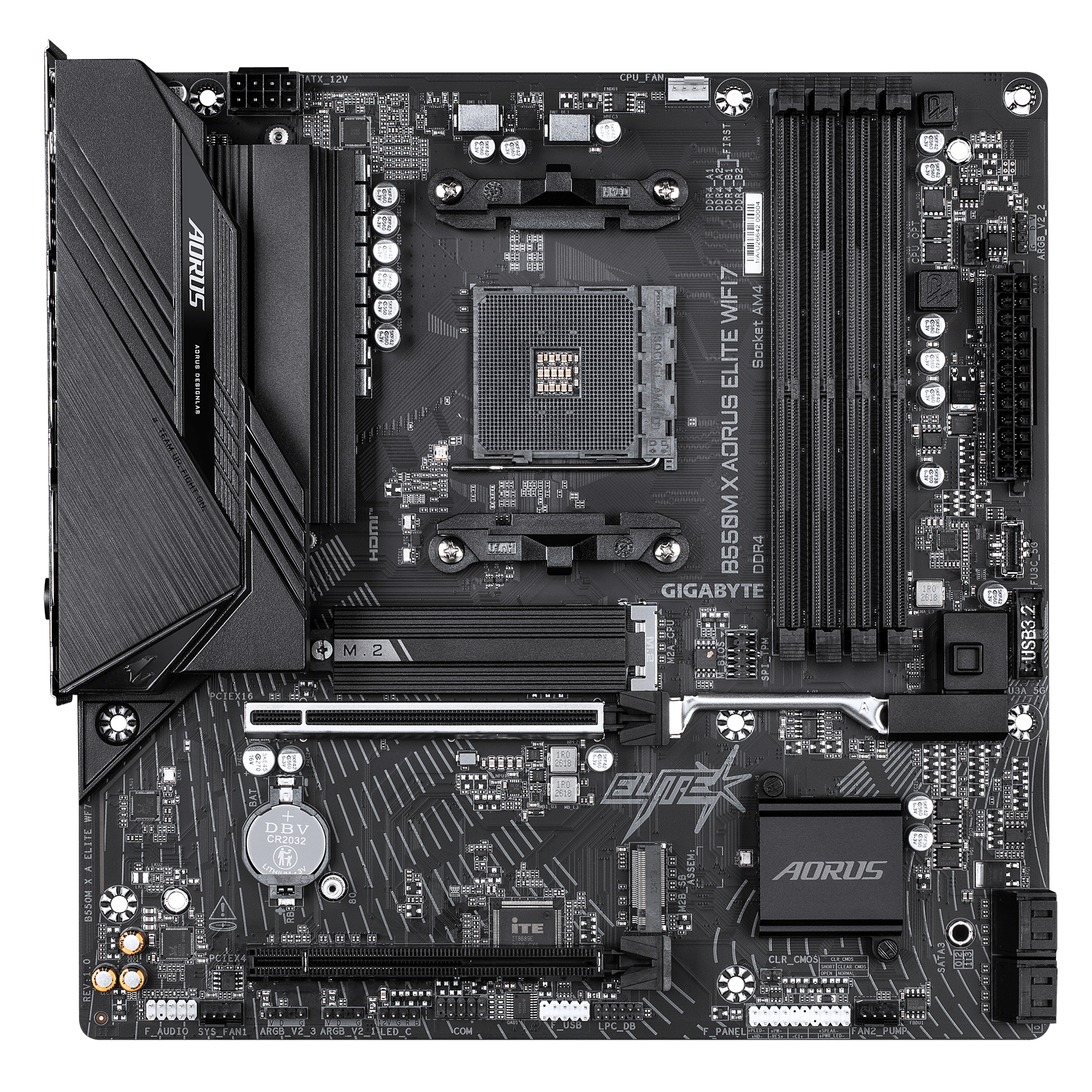 GIGABYTE B550M X AORUS ELITE WIFI7 Moederbord - Afbeelding 3
