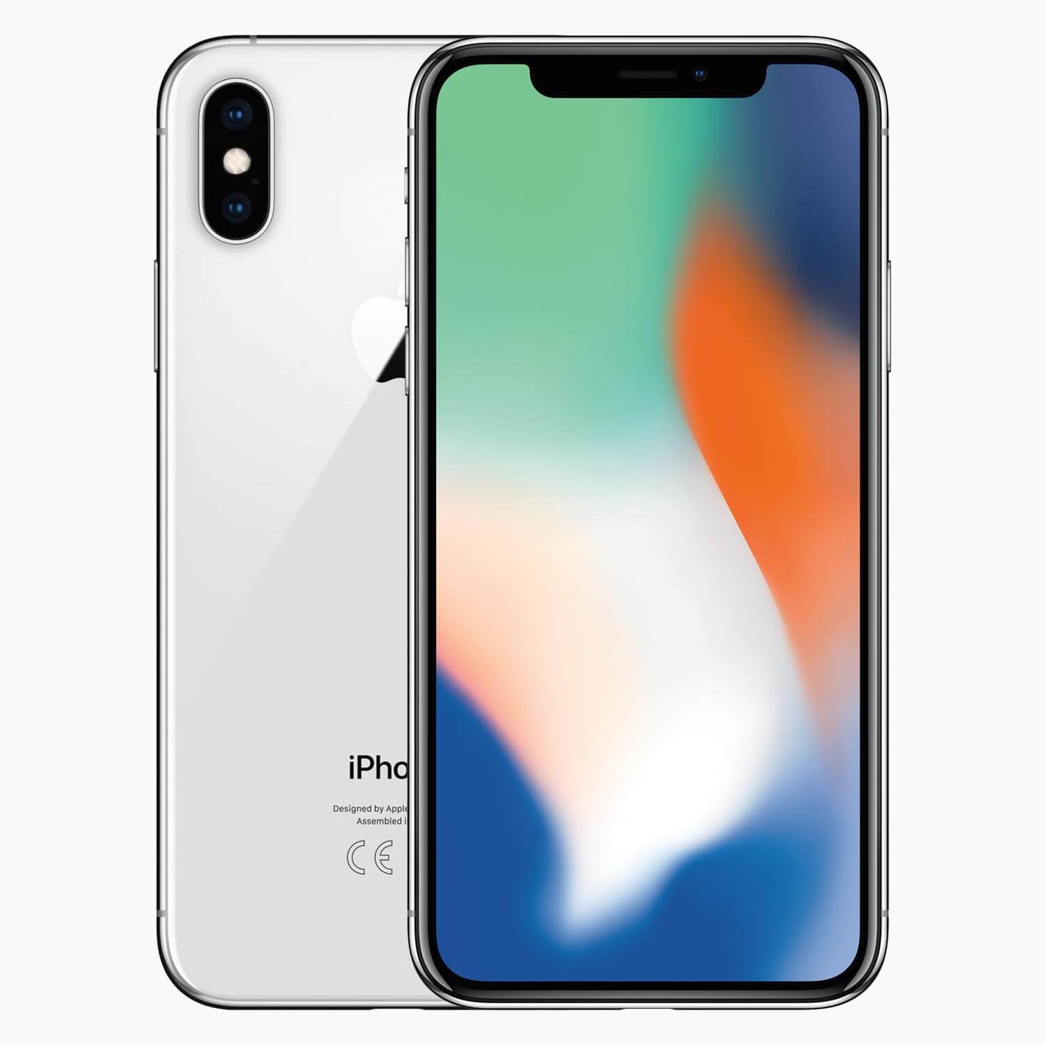Forza Refurbished iPhone X 256GB Silver - No Face ID