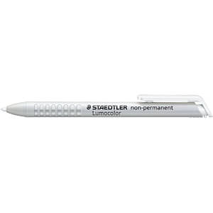 Staedtler Lumocolor 768 permanente marker Kogelpunt Wit 1 stuk(s)