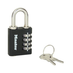 MASTER LOCK Zahlensschloss inkl. Notschlüssel 78x40x16mm