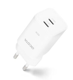 DICOTA D32182 oplader voor mobiele apparatuur Laptop, Smartphone, Tablet Wit AC Snel opladen Binnen