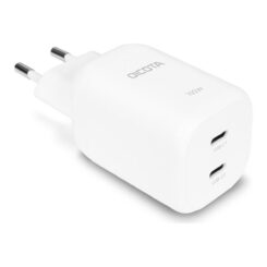DICOTA D32186 oplader voor mobiele apparatuur Laptop, Smartphone, Tablet Wit AC Snel opladen Binnen