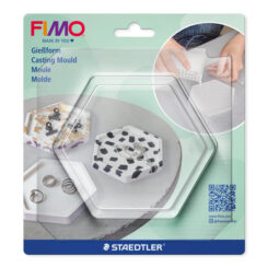 FIMO Gießform Schale sechseck