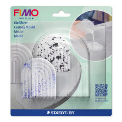 FIMO Gießform Schale Regenbogen