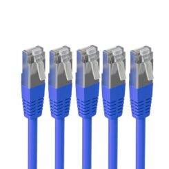 shiverpeaks BS75711-H0.25B-SET5 netwerkkabel Blauw 0,25 m Cat6 S/FTP (S-STP)