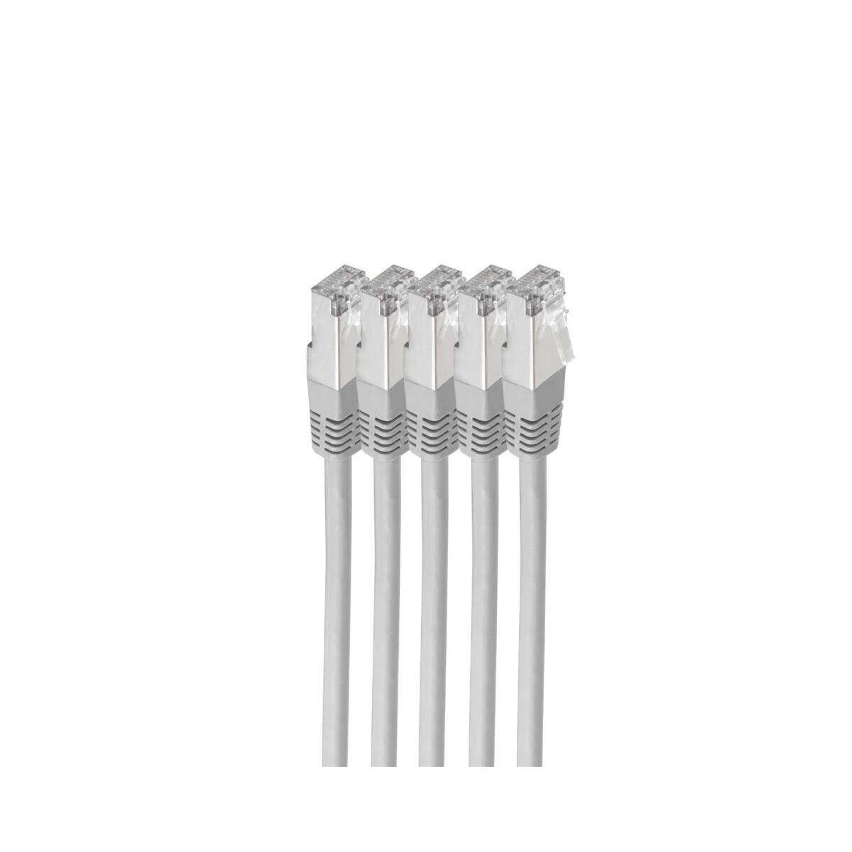 shiverpeaks BS75711-H0.5-SET5 netwerkkabel Grijs 0,5 m Cat6 S/FTP (S-STP)