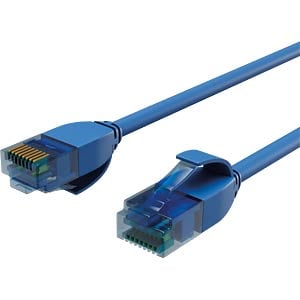 Shiverpeaks Netzwerkkab Patchkab cat.6 U/UTP slim blauw 0,5m