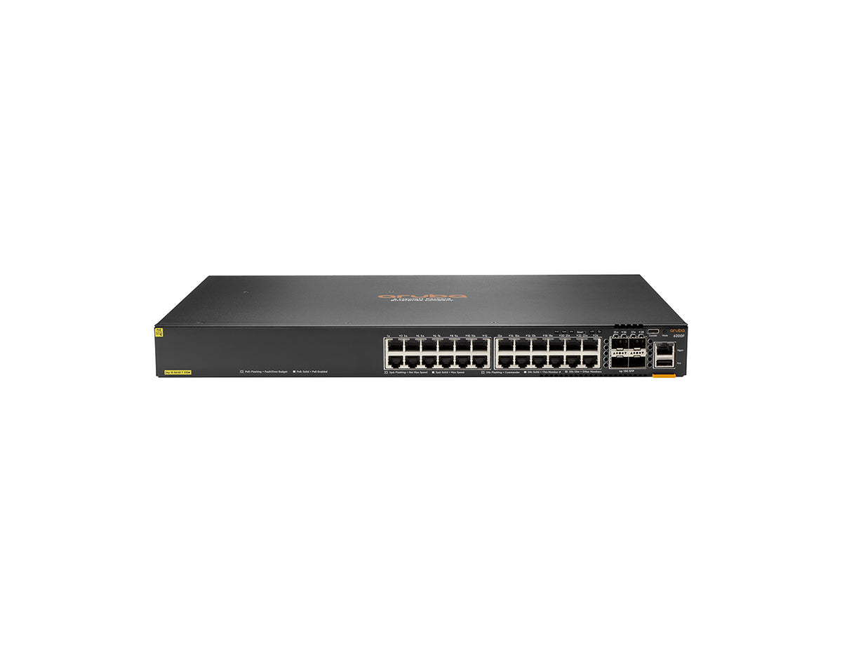 HPE Aruba Networking CX 6200F 24G 4SFP+Switch