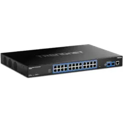 Trendnet TI-RG262I netwerk-switch Managed Gigabit Ethernet (10/100/1000) 1U Zwart