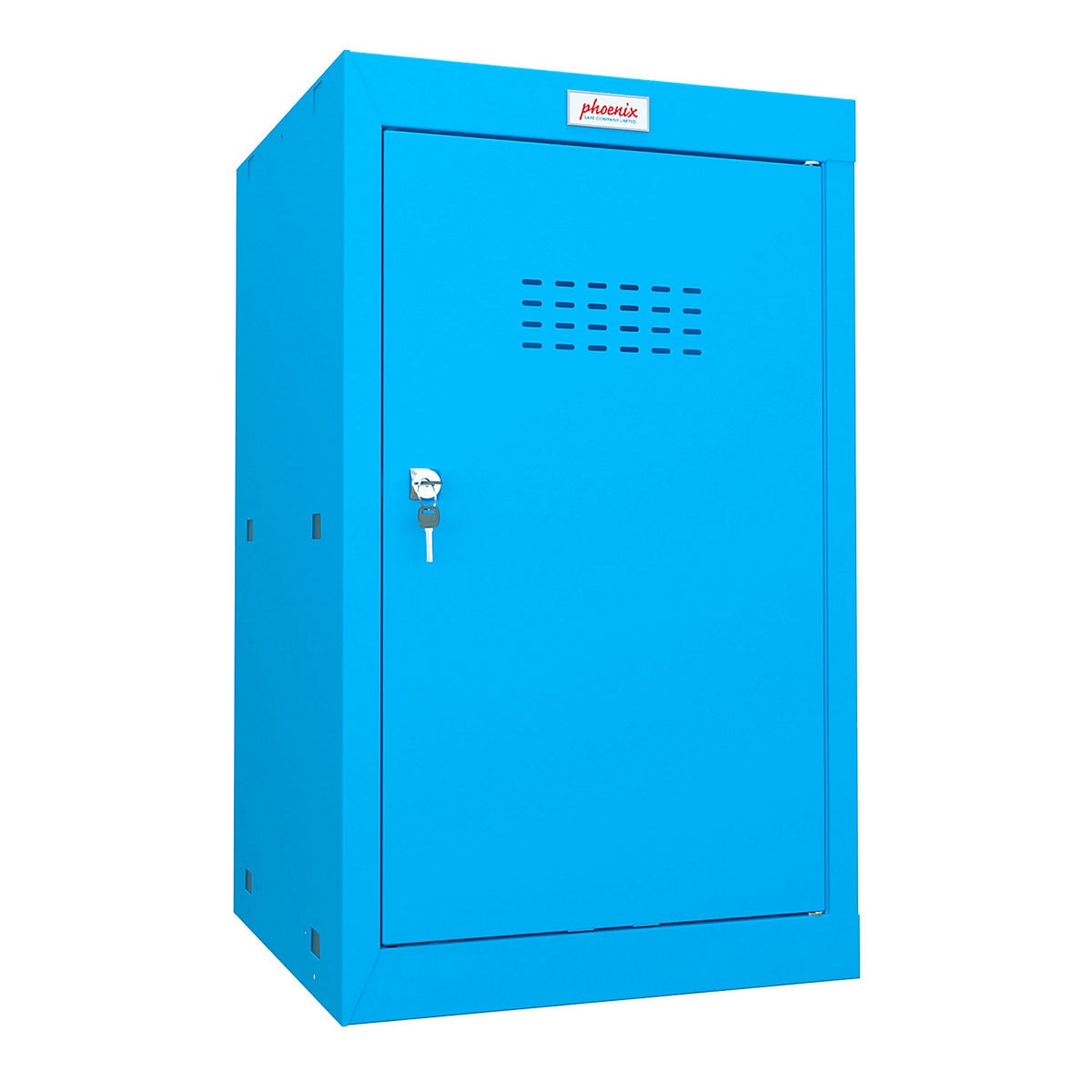 Phoenix Safe Co. Phoenix CL Series Size 3 Cube Locker in Blue with Key Lock CL0644BBK DD Persoonlijk kluisje
