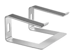 Gembird NBS-D1-01 laptopstandaard Aluminium, Zilver 39,6 cm (15.6)