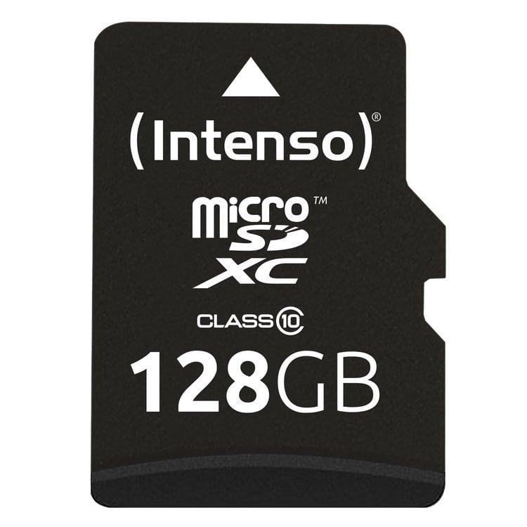 INTENSO MICROSD KAART CLASS 10 / 128GB / SDXC FORMAAT VOOR BETROUWBAREOPSLAGOPLOSSING