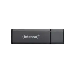 INTENSO USB FLASH DRIVE 2I0 / 16GB OPSLAG / ALU LINE UITVOERING / KLEUR: ANTHRACITE