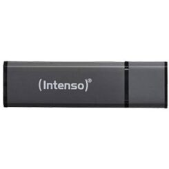 ALU LINE USB FLASH DRIVE 2I0 64GB ANTHRACITE BEHUIZING