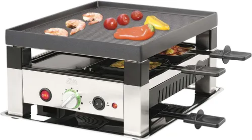 4 IN 1 RACLETTE & PIZZA GRILL FOR 4 PERSONEN / TYPE 7910