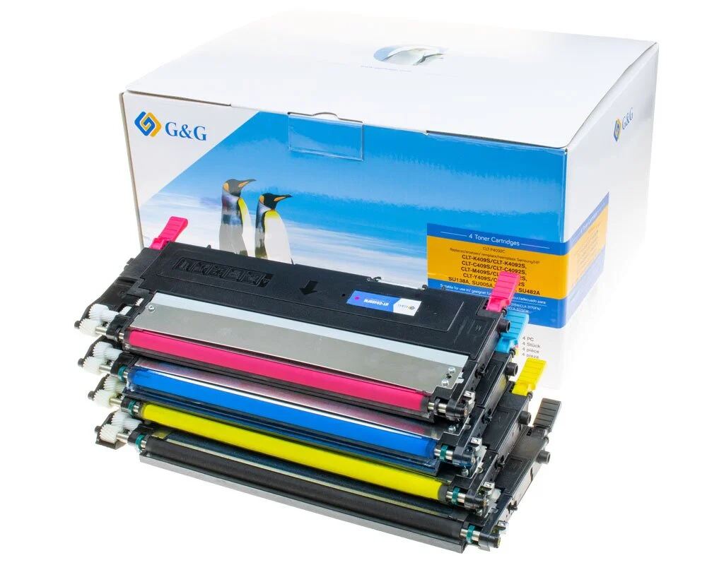 G&G 15003 tonercartridge 4 stuk(s) Compatibel Zwart, Cyaan, Magenta, Geel