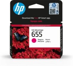HP 655 Magenta Ink Cartridge EU