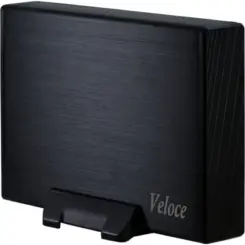 Inter-Tech Veloce GD-35612 Zwart 3.5 Stroomvoorziening via USB