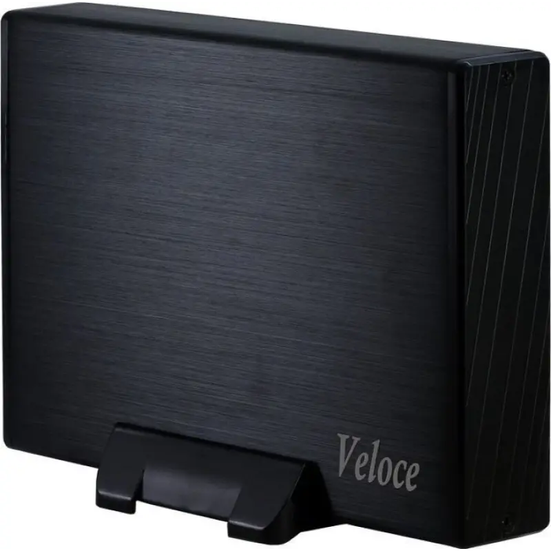 Inter-Tech Veloce GD-35612 Zwart 3.5 Stroomvoorziening via USB