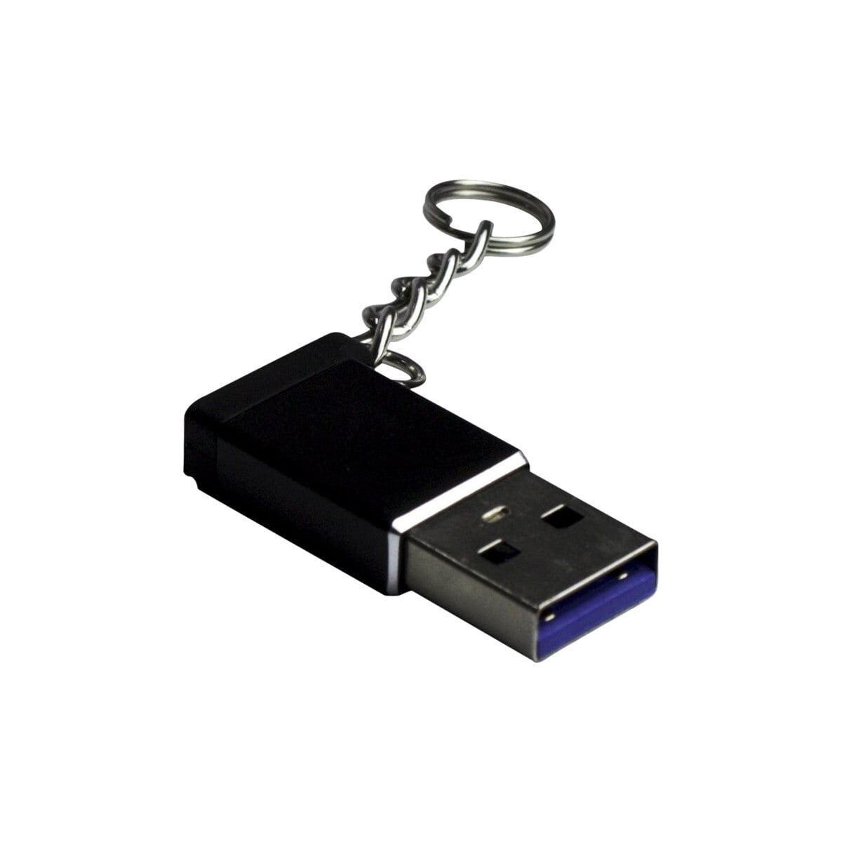 Inter-Tech 88885460 tussenstuk voor kabels USB Type C USB Type A Zwart