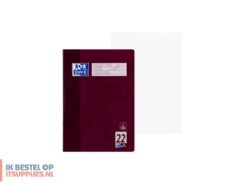 Oxford 100050308 schrijfblok & schrift A4 16 vel Pruim
