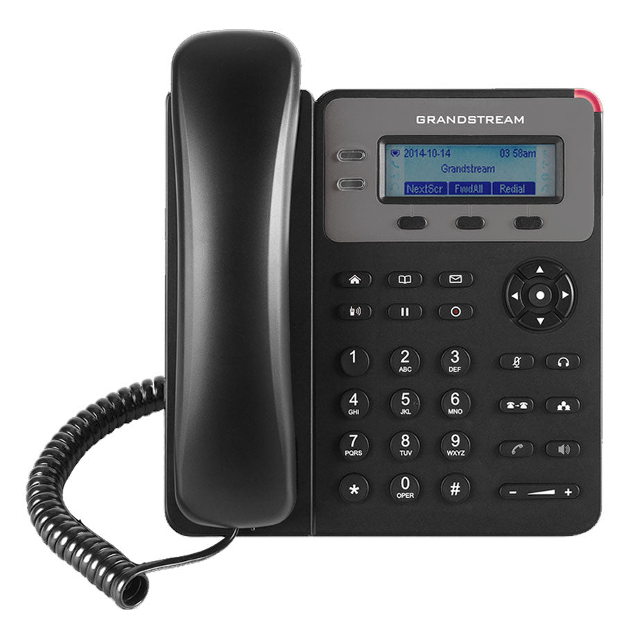 Grandstream Networks GXP1610 telefoon DECT-telefoon Zwart