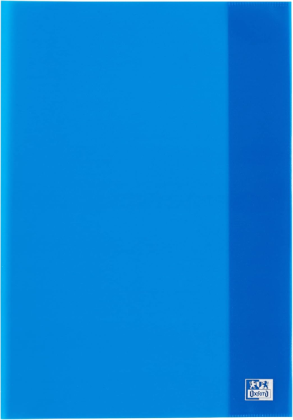 Oxford Hefthüllen voor DIN A4 PP transparant blauw 25Stk
