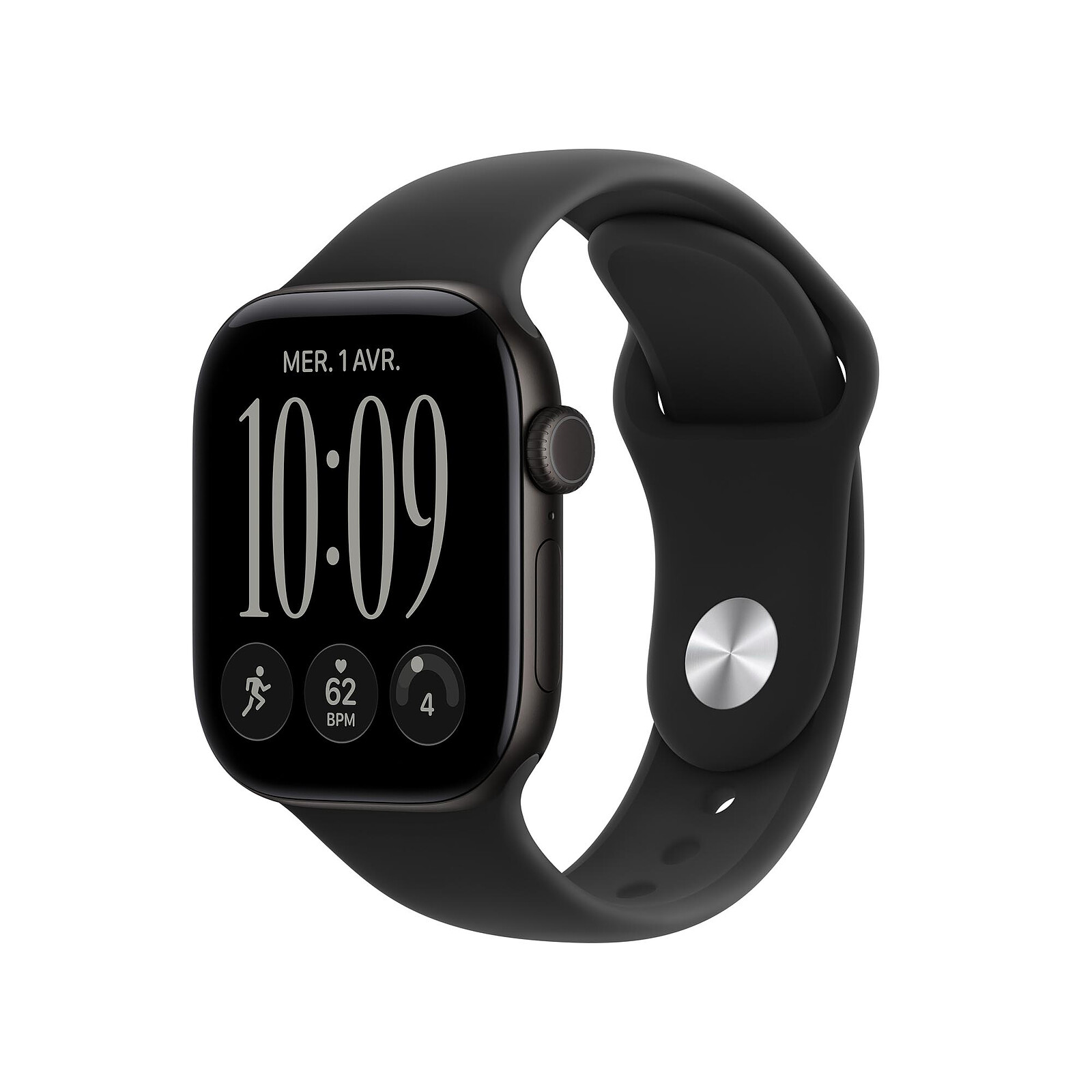 APPLE WATCH 12 42 BK AL BK SB ML GPS-FDN