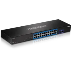 Trendnet TEG-30262 v1.0R Gigabit Ethernet (10/100/1000) 1U Zwart