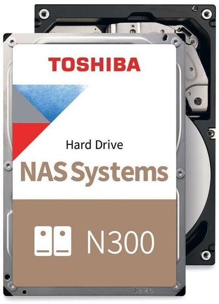 Toshiba 8.9cm (3.5) 18TB SATA3 NAS N300 7200RPM intern bulk