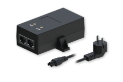EU Single Port Gigabit Passive PoE Injector 24W
