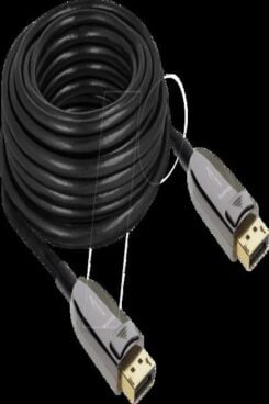 DeLOCK 87108 DisplayPort kabel 15 m Zwart