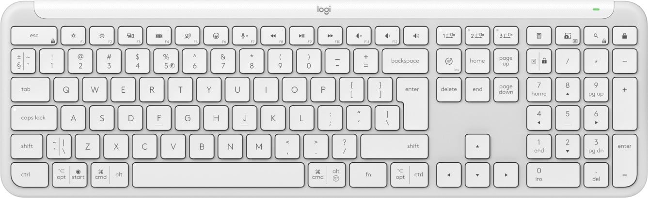 K950 Signature Slim KBD Wless White US