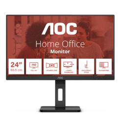 AOC E3 24E3QAF computer monitor 60,5 cm (23.8") 1920 x 1080 Pixels Full HD LCD Zwart - Afbeelding 2