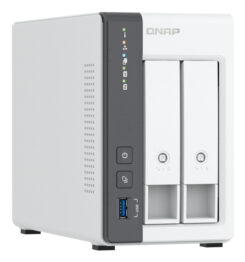QNAP TS-216G data-opslag-server NAS Tower Cortex-A Cortex-A55 4 GB 0 TB Wit - Afbeelding 4