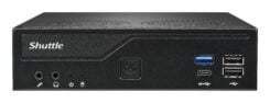 Shuttle XPС slim Slim PC DH610V2 Barebone met 8 GB DDR5 inbegrepen, promotiebundel, tijdelijke aanbieding.