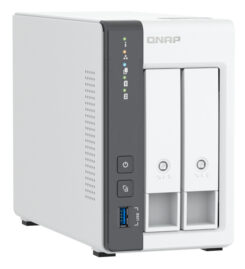 QNAP TS-216G data-opslag-server NAS Tower Cortex-A Cortex-A55 4 GB 0 TB Wit - Afbeelding 5