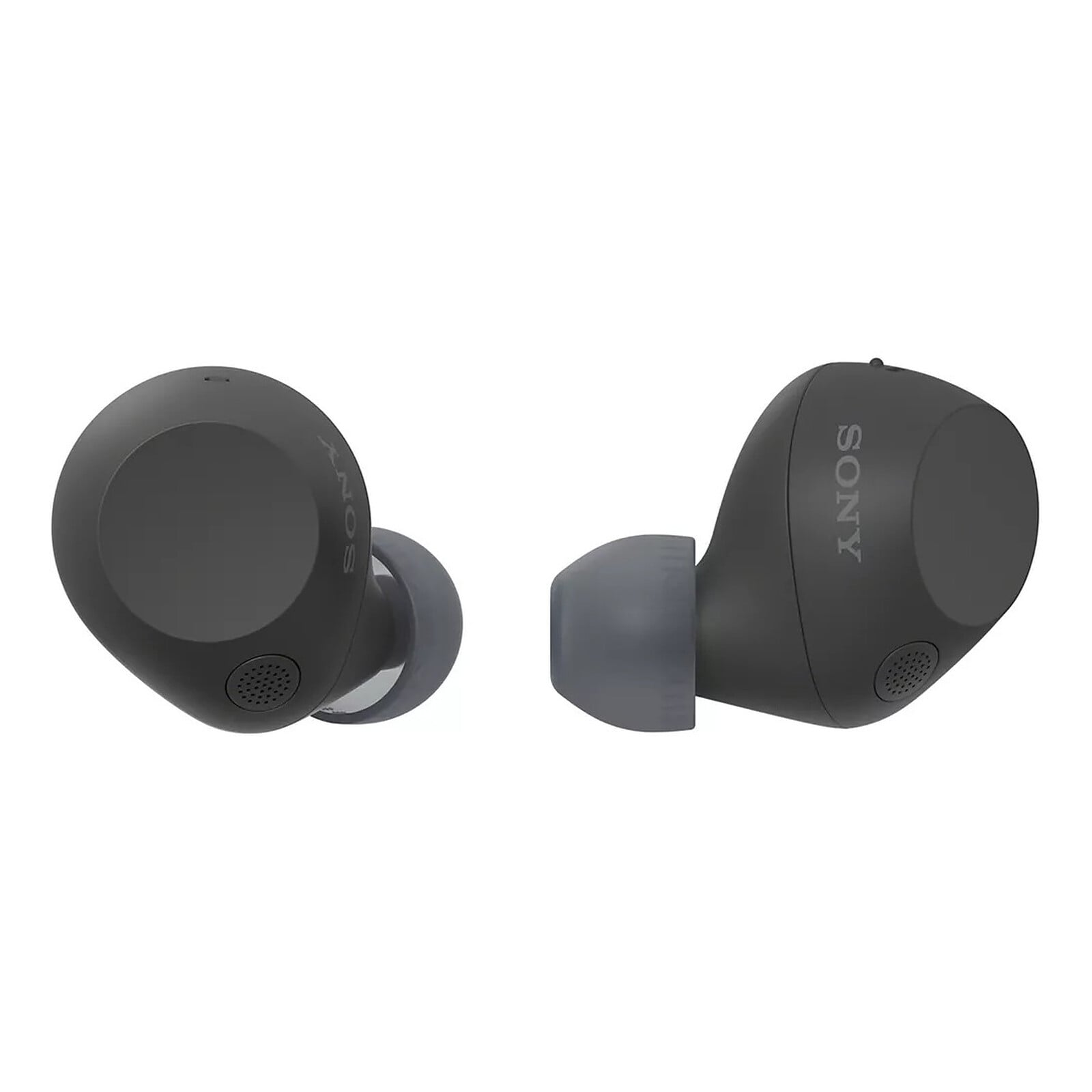 TRUE WIRELESS NOISE CANCELLING HEADPHONES IN DE KLEUR ZWART / DRAADLOOSDESIGN VOOR MUZIEK EN BELLEN